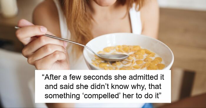 Guy Horrified After Witnessing GF Spitting In His Food, She Says Something “Compelled” Her To Do It