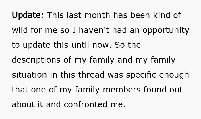 Text update about guy furious after family refuses to include him in girl days, reflecting on immaturity and need to grow up.