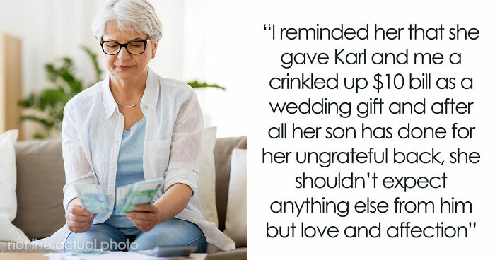 DIL Leaves MIL In Tears By Calling Her Out On $10 Wedding Gift After She Demands Son Be A Cash Cow