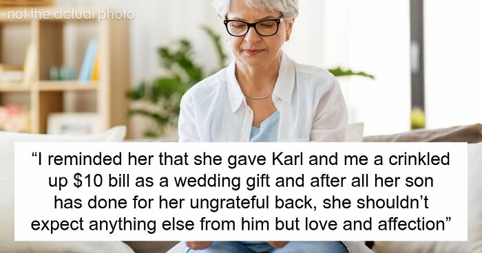 DIL Leaves MIL In Tears By Calling Her Out On $10 Wedding Gift After She Demands Son Be A Cash Cow