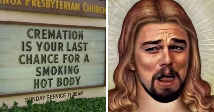 50 Church Signs That Took Humor Seriously And Nailed It (New Pics)