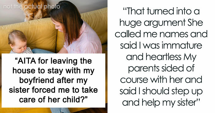 Child-Loathing Lady Flees Her Home After Her Family Tries To Force Her To Be A Free Nanny