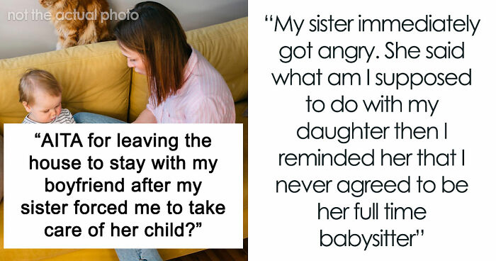 Child-Loathing Lady Flees Her Home After Her Family Tries To Force Her To Be A Free Nanny