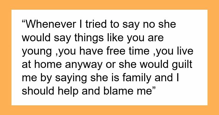 Child-Loathing Lady Flees Her Home After Her Family Tries To Force Her To Be A Free Nanny