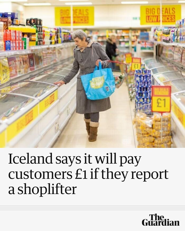 Older woman shopping in a store aisle, illustrating posts about living in an actual dystopia and strange normalcy.