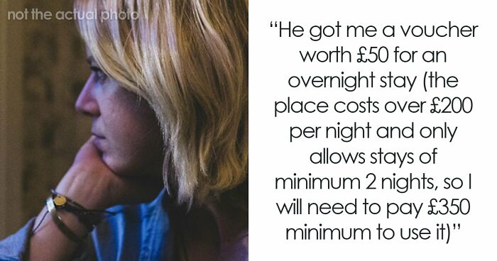 Man Severely Disappoints His Wife By Gifting Her A Voucher That She’ll Have To Pay $470 To Use