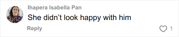 Comment by Ihapera Isabella Pan stating she didn&rsquo;t look happy with him, discussing lip reader reveals fight at Golden Globes.