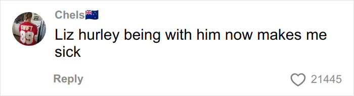 Comment on social media expressing disgust related to Firerose's audio supporting accusations against Billy Ray Cyrus.
