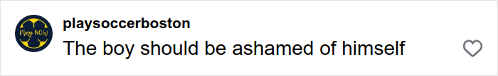 Comment from playsoccerboston criticizing a boy, related to Amherst College firing spree after raunchy orientation backlash. Comment from playsoccerboston criticizing a boy, related to Amherst College firing spree after raunchy orientation backlash.