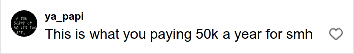 Comment reading this is what you paying 50k a year for smh, highlighting backlash over Amherst College orientation ceremony. Comment reading this is what you paying 50k a year for smh, highlighting backlash over Amherst College orientation ceremony.