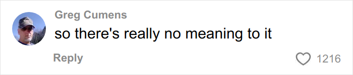 Screenshot of a social media comment by Greg Cumens stating no meaning to the phrase, highlighting overused slang to be banished in 2026. Screenshot of a social media comment by Greg Cumens stating no meaning to the phrase, highlighting overused slang to be banished in 2026.