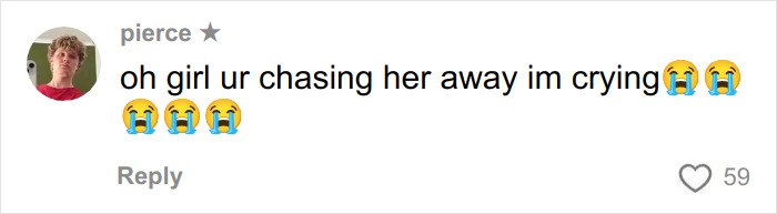 Comment by user pierce expressing amusement with crying emojis in reaction to a fan using a filter on selfie with Dua Lipa.