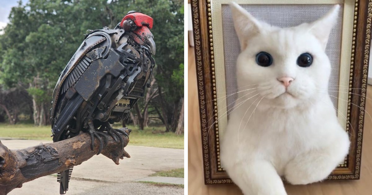 77 Seriously Impressive Sculptures People Made With Their Own Hands