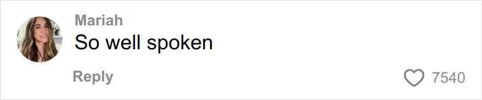 Comment from Mariah praising someone as well spoken, related to Jennette McCurdy&rsquo;s twisted addictive relationship story.