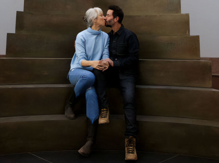 Video of Keanu Reeves Ice Skating With Alexandra Grant Leaves Fans Worried and Reignites Rumors