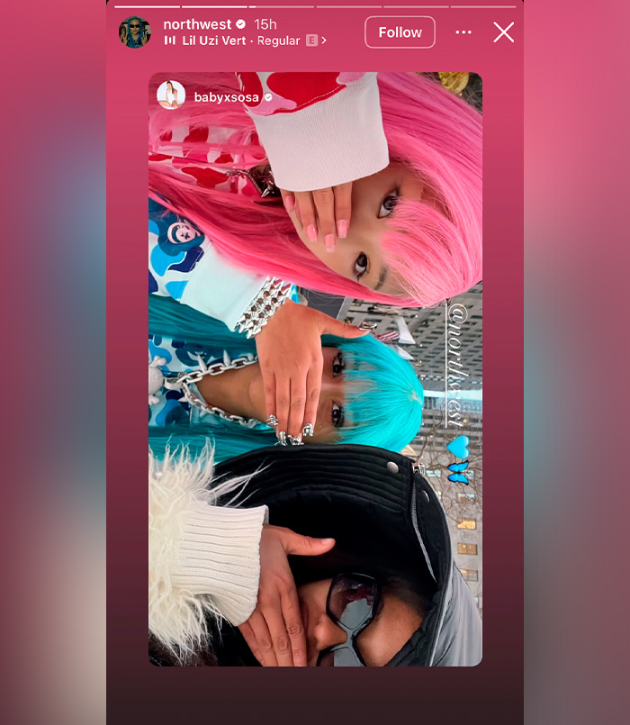 North West seen interacting with adults, sparking reactions about Kim Kardashian's parenting and social influence. North West seen interacting with adults, sparking reactions about Kim Kardashian's parenting and social influence.