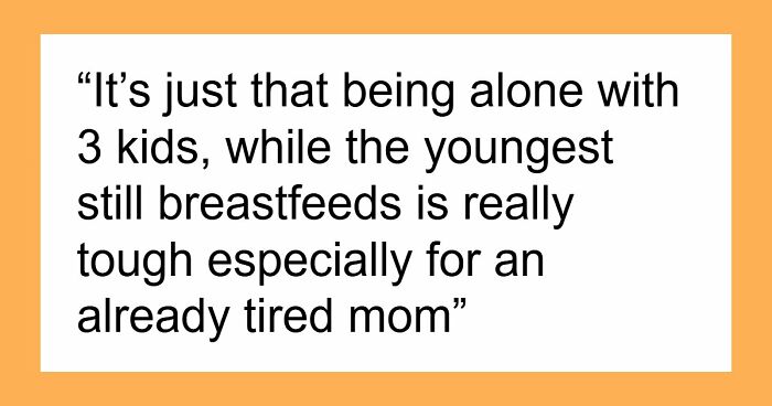 Dad Leaves For Work For 48 Hours, Wife Left Home With 3 Kids Treats It Like He Booked A Solo Vacay