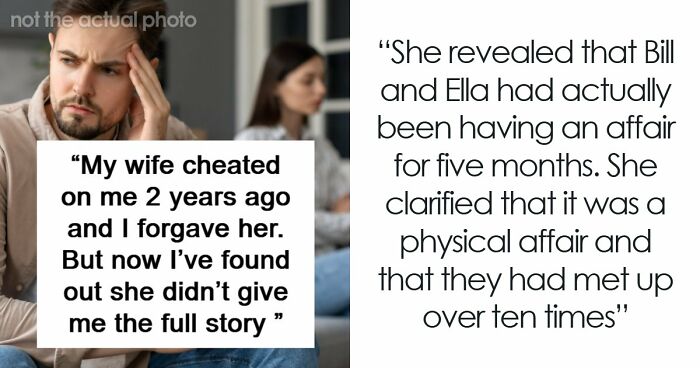 Man Finds Out 2 Years Later That His Wife’s Cheating Wasn’t Simply Just 1 Drunken Night