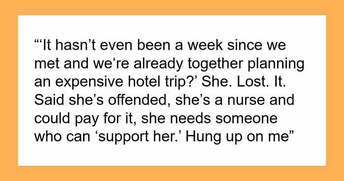 Guy Dumped After One Week For Hesitating To Pay Thousands On 2 Dates, His Lady Friend Gets Offended