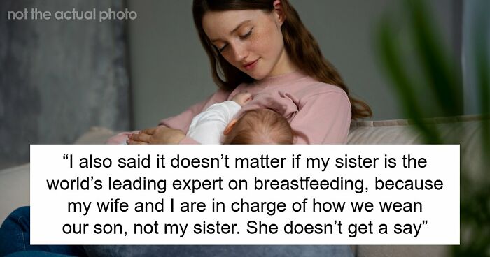 New Dad ‘Mansplains’ Breastfeeding To His Sister, Folks Think He’s Actually Right