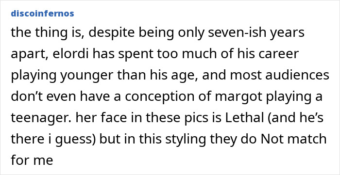 Margot Robbie and Jacob Elordi&rsquo;s age gap criticized after steamy shoot amid cheating accusations controversy.