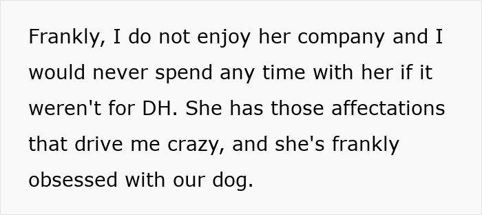 Alt text: Text discussing displeasure with racist MIL and strained family dynamics involving husband&rsquo;s reaction.