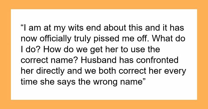 MIL Smashes Baby Name Boundaries, Stunned Parents Go No-Contact