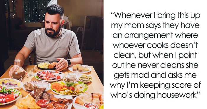 17YO Has Had Enough Of Mom’s New Boyfriend Being Too Voracious, Stops Cooking At Home