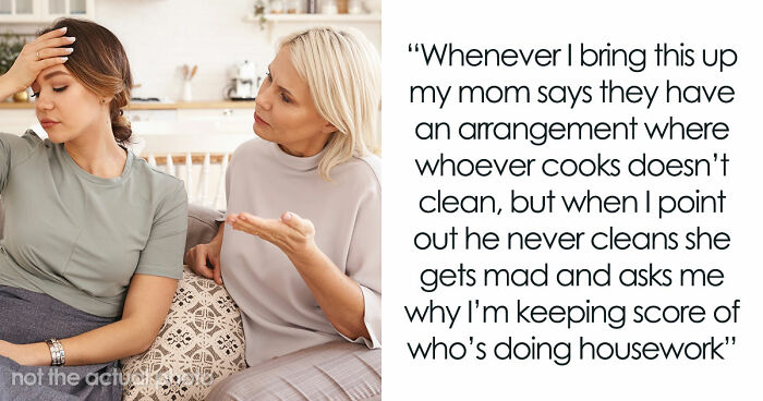 Mom’s New BF Expects To Always Have Meals Prepared By 17YO, Waiting, She Can’t Take It Anymore