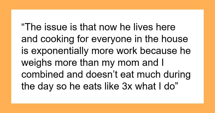 Mom’s New BF Expects To Always Have Meals Prepared By 17YO, Waiting, She Can’t Take It Anymore