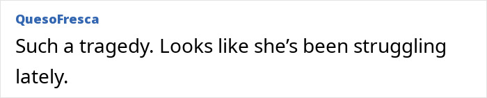 Comment on a news article discussing mystery deepening after new details emerge about Tommy Lee Jones&rsquo; daughter Victoria&rsquo;s passing.