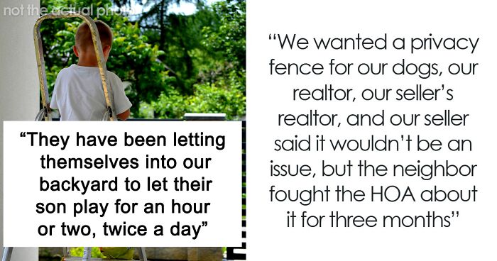 Nightmare Neighbors Keep Complaining About Family’s Backyard, Get Caught Secretly Using It Without Permission