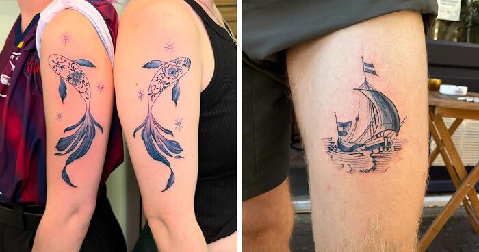 Inspired By The Old Dutch Tradition, I Started Bringing Delft Blue To Tattoos (28 Pics)