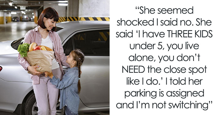 Lady Pulls The “I Have Kids” Card To Make Neighbor Give Up Parking Spot, Steals It When It Fails