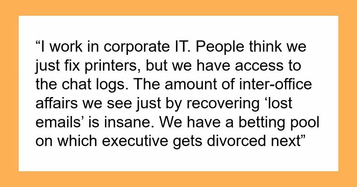 30 Boring Jobs That Are Secretly Full Of Scandal And Chaos, According To Insiders