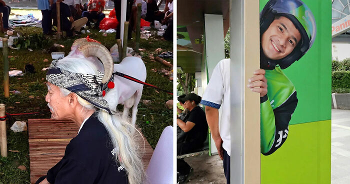 40 Street Photos Capturing Coincidences So Weird, You Might Have To Look Twice