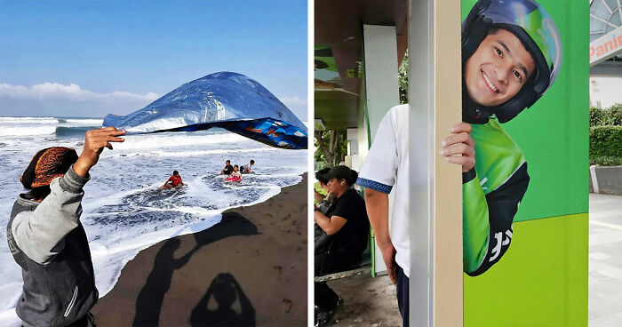 Photographer Captured 40 Perfectly Timed Shots Where Everyday Life Gets Weird