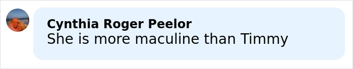 Comment on social media stating she is more masculine than Timmy, sparking buzz around Timoth&eacute;e Chalamet and Kylie Jenner.
