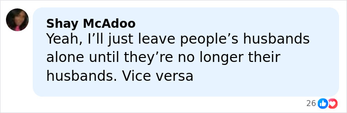 Comment from TikTok influencer Shay McAdoo about relationships and boundaries amid controversy over $1.75M owed.