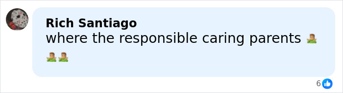 Comment on social media questioning the presence of responsible caring parents in a teen influencer's app debut discussion.