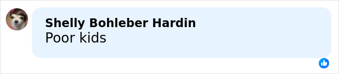 Comment on social media post reading Poor kids, related to Little Rascals star living in poverty off the grid after arrest. Comment on social media post reading Poor kids, related to Little Rascals star living in poverty off the grid after arrest.