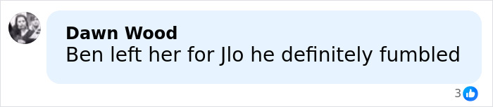 Comment on social media about Jennifer Garner and Ben Affleck's divorce and trauma bonding.