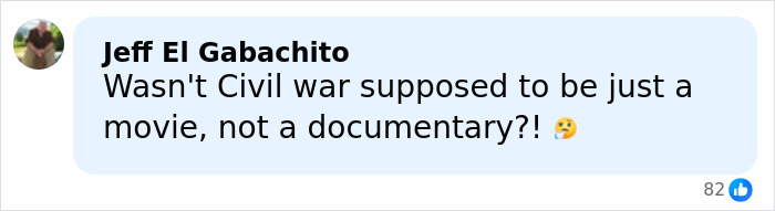 Screenshot of a social media comment on a post about family of mom slain by ICE agent and their brutal reactions.