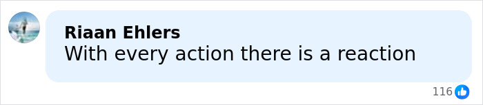 Screenshot of a social media comment reacting to the family of mom slain by ICE agent controversy.