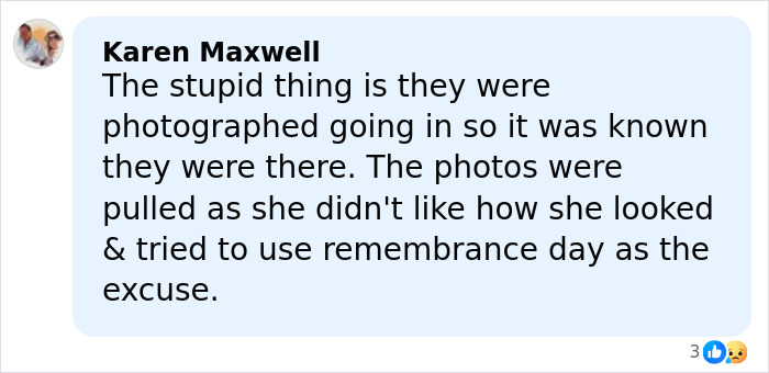 Comment discussing Prince Harry and Meghan Markle after Kim Kardashian addresses photos vanishing and the controversy around it.