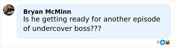 Guy Fieri with new hairstyle discussing his 58th birthday glow-up and ditching his spiky blonde hair in a casual setting.
