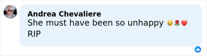 Comment by Andrea Chevaliere expressing sympathy about Victoria Jones, related to new theory after 911 call code word.