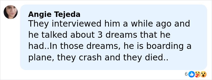 Comment about famous singer’s chilling final post predicting plane crash before life was lost in the accident. Comment about famous singer’s chilling final post predicting plane crash before life was lost in the accident.