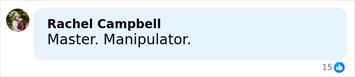 Screenshot of a social media comment calling Blake Lively a master manipulator amid leaked audio controversy.