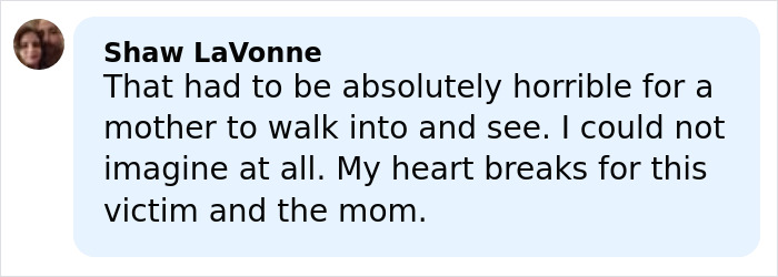 Comment by Shaw LaVonne expressing heartbreak over horrific charges related to pregnant sister&rsquo;s homicide case.